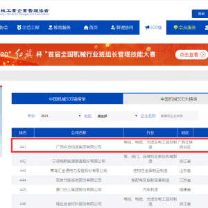 競爭能力持續(xù)增強，品牌影響力不斷夯實 ——縱覽線纜集團成為廣西電纜行業(yè)唯一上榜中 ...