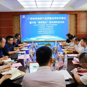 廣西市場監(jiān)管局工作組到我司開展“提質強企”幫扶調研活動 ...