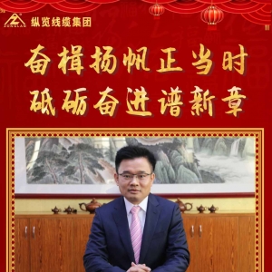 奮楫揚帆正當(dāng)時 砥礪奮進譜新章——縱覽線纜集團董事長陳秀銳二O二四年新春致辭